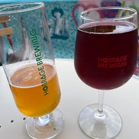 Photo taken at Homage Brewing by Tiffany on 9/26/2021