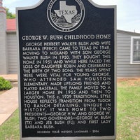 Photo taken at Geoge W Bush Childhood Home by Jennifer H. on 5/16/2019