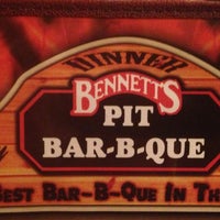 Photo taken at Bennett&amp;#39;s Pit Bar-B-Que by Greg C. on 4/17/2013