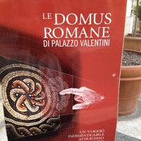 Photo taken at Domus Romane di Palazzo Valentini by Chiara B. on 5/18/2013