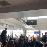 Photo taken at Gate C49 by Melissa D. on 6/8/2018