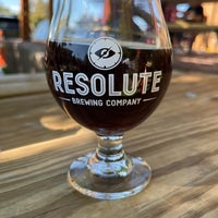 Photo taken at Resolute Brewing Company by Melissa D. on 10/9/2022