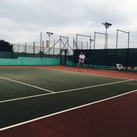 Photo taken at Fitpel Tennis Club by Silviane A. on 4/11/2015