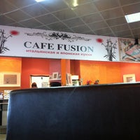 Photo taken at Cafe Fusion by Андрюшка Я. on 4/25/2013