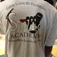 Photo taken at The New Schools of Carver: School of the Arts by Byron A. on 1/26/2013