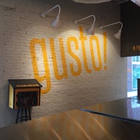 Photo taken at Gusto! Wood Fired Grill by Jnkm K. on 6/6/2016