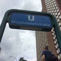 Photo taken at U Magdalenenstraße by Muck on 7/23/2017