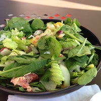 Photo taken at Treza Fine Salad &amp;amp; Wood-Fired Pizza Co by Steven S. on 10/25/2012