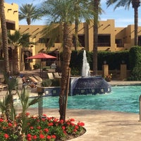 Photo taken at Oasis Pool at the Wigwam Resort by Renee F. on 2/15/2014