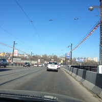 Photo taken at Glazkovsky Bridge by Михаил Л. on 5/10/2013