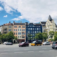 Photo taken at Richard-Wagner-Platz by Talha K. on 6/30/2018