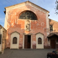 Photo taken at Chiesa San Bonaventura al Palatino by Frank D. on 4/27/2018