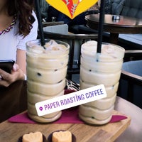 Photo taken at Paper Roasting Coffee &amp;amp; Chocolate by SS on 8/8/2018