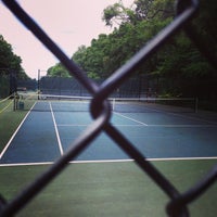 Photo taken at Riverside Park 119th Street Tennis Courts by Douglas B. on 7/30/2014