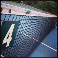 Photo taken at Riverside Park 119th Street Tennis Courts by Douglas B. on 8/5/2014