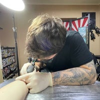 Photo taken at Painful Art Studio. Tattoo And Piercing by Kirsten A. on 1/30/2022