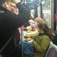 Photo taken at Charm City Circulator - Purple Route by Timothy S. on 2/23/2013
