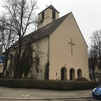 Photo taken at Lindenkirche by Valeriy V. on 2/28/2021