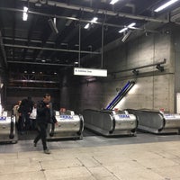 Photo taken at Bermondsey London Underground Station by Valeriy V. on 9/28/2018