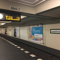 Photo taken at U Französische Straße by Valeriy V. on 9/22/2020