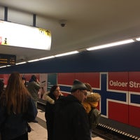 Photo taken at U Osloer Straße by Valeriy V. on 1/31/2020