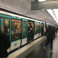 Photo taken at Métro Blanche [2] by Valeriy V. on 11/2/2019