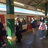 Photo taken at West Kensington London Underground Station by Valeriy V. on 9/30/2018