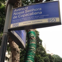 Photo taken at Avenida Nossa Senhora de Copacabana by Fabio M. on 4/16/2018
