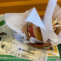 Photo taken at MOS Burger by ふみみ on 7/25/2023