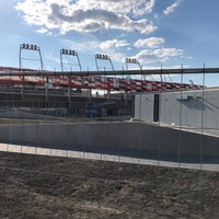 Photo taken at Bozsik-stadion by Gazsó I. on 5/4/2020