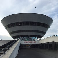 Photo taken at Porsche Werk Leipzig by Quentin V. on 10/19/2016