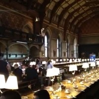 Photo taken at Keble College Dining Hall by Fernando V. on 3/16/2014