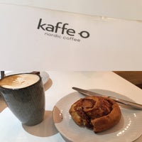 Photo taken at Kaffe O by Christopher W. on 5/6/2016
