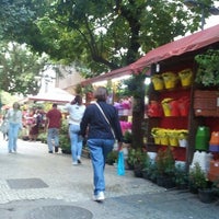 Photo taken at Rua das Flores by Luciana L. on 9/29/2012