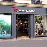 Photo taken at Rip Curl Paris by Роман Ж. on 5/9/2014