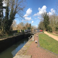 Photo taken at Kings Langley Lock No69a by Stephen D. on 3/26/2018