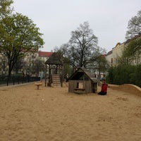 Photo taken at Spielplatz Wismarplatz by Horst J. on 4/6/2014