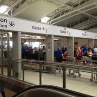 Photo taken at TSA Terminal 2 Security by Kevin G. on 5/18/2012