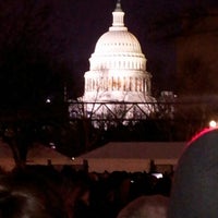 Photo taken at Inauguration Day - Green Ticket Line by Jenell S. on 1/21/2013