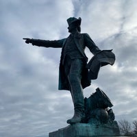Photo taken at Rochambeau Statue by Tyler S. on 1/24/2023