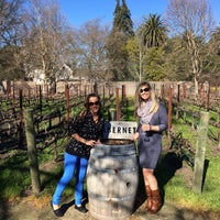 Photo taken at Menage a Trois Winery by Ashley C. on 1/31/2015
