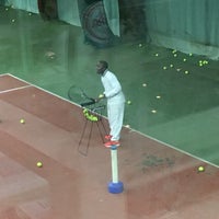 Photo taken at Tennis Club de la Forêt de Soignes by Nicolas H. on 9/26/2017