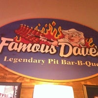 Photo taken at Famous Dave&#39;s by Shawn S. on 1/16/2013