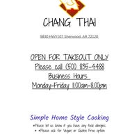 Photo taken at Chang Thai &amp;amp; Asian Cuisine by LadyJupiter.com on 9/3/2022
