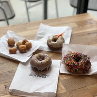 Photo taken at Bougie&amp;#39;s Donuts &amp;amp; Coffee by Jimmy H. on 3/23/2018