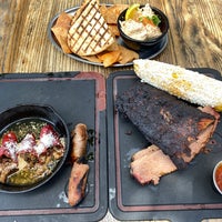 Photo taken at Woodshed Smokehouse by Jimmy H. on 6/27/2021