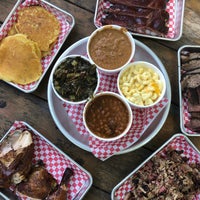 Photo taken at B&amp;#39;s Cracklin BBQ by Jimmy H. on 9/2/2018