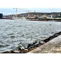 Photo taken at Каспийское море by Marina G. on 10/30/2014