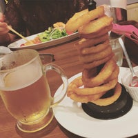 Photo taken at American Diner Bar&amp;amp;Grill 秋葉原UDX店 by ayaka on 8/22/2015