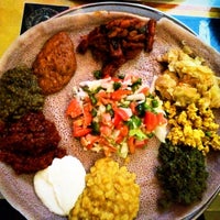 Photo taken at Lucy Ethiopian Restaurant by Tiffany L. on 6/5/2016